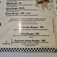 Menu (01/2025) at Comet 984 in Playa Del Carmen