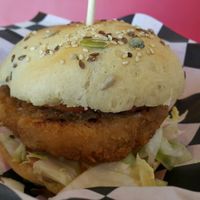 Krusty burger at Comet 984 in Playa Del Carmen