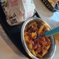 Loaded fries at Comet 984 in Playa Del Carmen