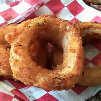 Onions Rings at Comet 984 in Playa Del Carmen