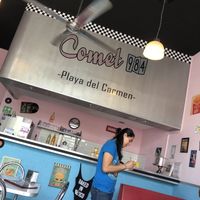 Inside  at Comet 984 in Playa Del Carmen