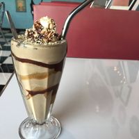 Snickers Milkshake  at Comet 984 in Playa Del Carmen