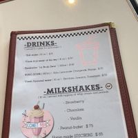 Menu at Comet 984 in Playa Del Carmen