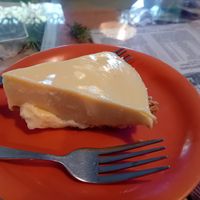 Key lime pie at Mrs. Mac's Kitchen  in Key Largo