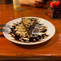 Vixi maria - delicious chocolate pie at Cravo e Canela in Alto Paraiso
