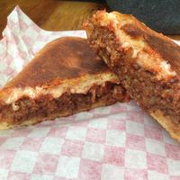 vegan panini sandwich at 24th Pizza & Meatballs in Portland