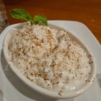 Coconut rice pudding at Pambiche in Portland