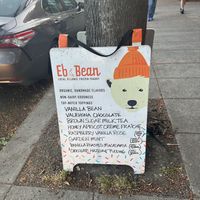 4 non-dairy & vegan flavors  at Eb & Bean - Broadway in Portland