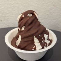 French Vanilla with Newtella Magic Shell at Eb & Bean - Broadway in Portland