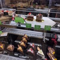 dessert counter at Pomegranate Cafe in Los Angeles