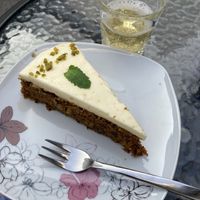 Carrot cake at Shiraz Bistro in Gottingen