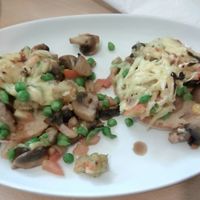 Vegan Breakfast Muffin at Cafe 50 in Yeovil