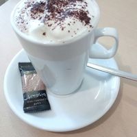 Vegan Hot Chocolate ( Large ) at Cafe 50 in Yeovil