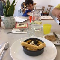 creamed corn dish at Buhler & Co in East London