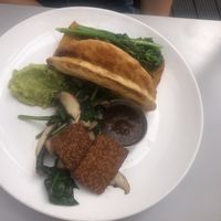 Vaganised brekfast   at Buhler & Co in East London