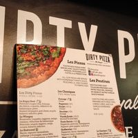  at Dirty Pizza in Montreal