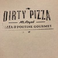 Great vegan pizzas at Dirty Pizza in Montreal