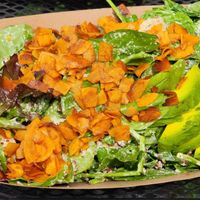 Caesar salad with avo added at goodbeet in Haddon Township