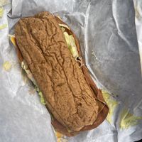 I promise the hoagie was delicious! Not the best pic… sorry   at goodbeet in Haddon Township