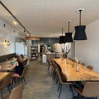 Inside dining area   at goodbeet in Haddon Township
