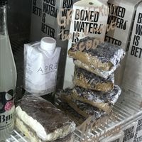Stuff in the fridge - tiramisu and cookie dough at goodbeet in Haddon Township