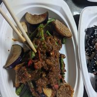 Vegetables with sandal at Vege Pot 素砂煲 in Central Singapore