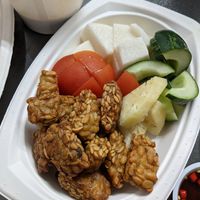 Tempeh satay at Vege Pot 素砂煲 in Central Singapore
