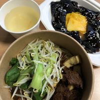 Ba chor mee, unagi  at Vege Pot 素砂煲 in Central Singapore