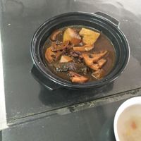 wu xiang mushrooms at Vege Pot 素砂煲 in Central Singapore