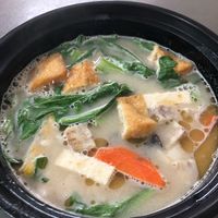 Yam beehoon soup at Vege Pot 素砂煲 in Central Singapore