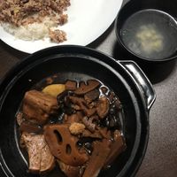 sweet vinegar king oyster mushroom set $6 👍🏻👍🏻 at Vege Pot 素砂煲 in Central Singapore