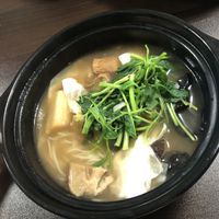 ginger mee sua $6 (vegan) at Vege Pot 素砂煲 in Central Singapore