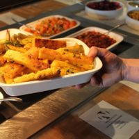 polenta frietjes at Noordoever in Leuven