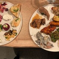 Koud en warm buffet  at Noordoever in Leuven