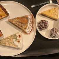 Desserten buffet at Noordoever in Leuven