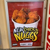 Nuggets at Lord of the Fries - Flinders Street in Melbourne