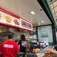 order here at Lord of the Fries - Flinders Street in Melbourne