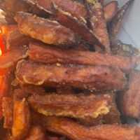 sweet potato fries at Lord of the Fries - Flinders Street in Melbourne