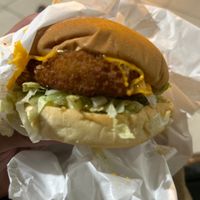 Chicken burger   at Lord of the Fries - Flinders Street in Melbourne