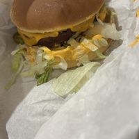 Aloo tiki burger  at Lord of the Fries - Flinders Street in Melbourne