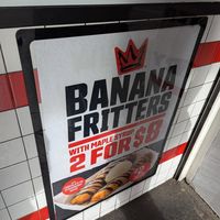 Menu at Lord of the Fries - Flinders Street in Melbourne