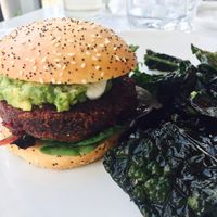 Beet burger @ Grasshopper at Grasshopper - Dundas St in Toronto