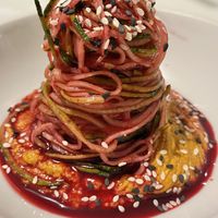 Zucchini Spaghetti (entree)   at Vitto Pitagorico in Naples