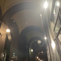 The lighting is a bit brutal   at Vitto Pitagorico in Naples