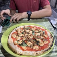 Vegana gluten free fungi  at Vitto Pitagorico in Naples