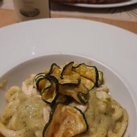 Medusa and Pizza  at Vitto Pitagorico in Naples