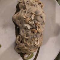 Spaghetti Van Gogh at Vitto Pitagorico in Naples