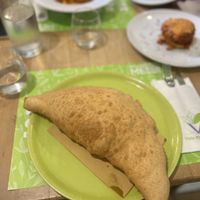 Fried Pizza   at Vitto Pitagorico in Naples
