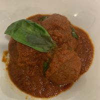 Polpette di soia al sugo   at Vitto Pitagorico in Naples
