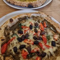 Pizza Melanzana Vegan at Vitto Pitagorico in Naples